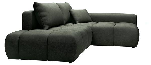 Schlafsofa MINTURNO Grün - Textil - 176 x 88 x 282 cm