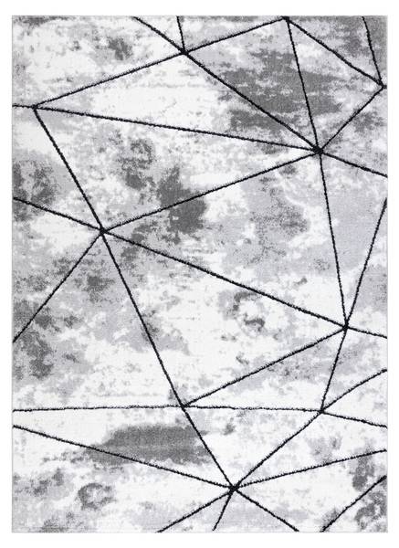 Tapijt P16514 grijs - polypropeen - 120 x 1 x 170 cm