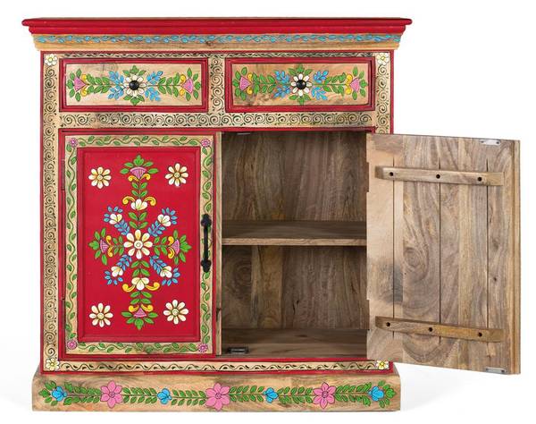 Sideboard 1893 Massivholz - 38 x 90 x 90 cm