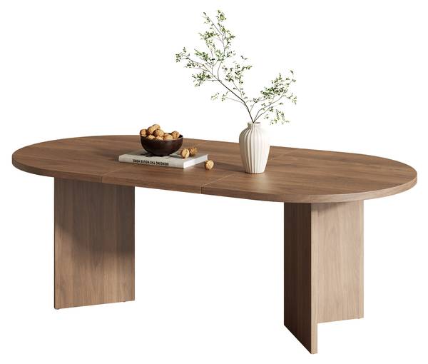 Esstisch CHANMU316 Ⅰ Walnuss Dekor - 90 x 200 cm