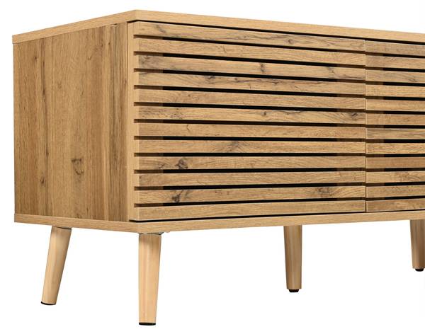 TV-Schrank Philotes Ⅶ Braun - Holzwerkstoff - 180 x 46 x 40 cm