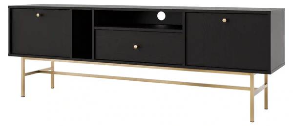 TV-Schrank Sakai 3 2K 1S - TYP 313 Schwarz