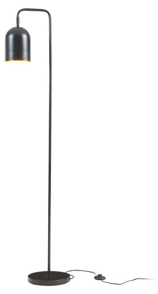 Lampadaire Barnard Noir - Métal - 28 x 159 x 28 cm