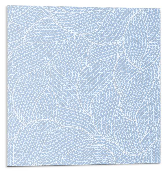 Fliesen Blätter Wellen 4er Set 50 x 50 cm