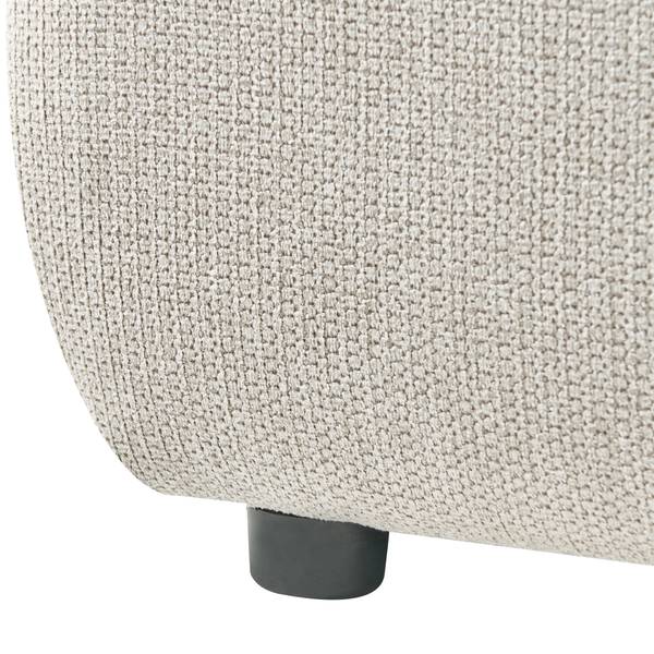 Doppelbett BONIFACIO Schwarz - Grau - Textil - 160 x 106 x 230 cm