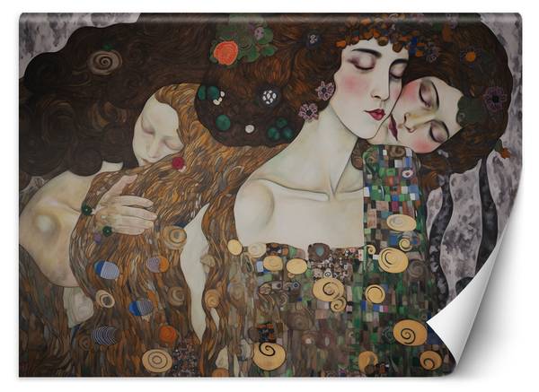 Fototapete Kuss einer Frau G. Klimt 150 x 105 cm