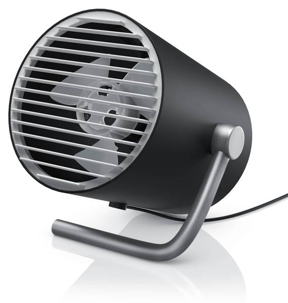 USB Ventilator GE-1711 Schwarz - Kunststoff - 12 x 11 x 12 cm