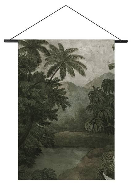 Wandteppich Dschungel 150 x 100 cm