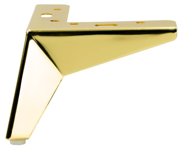 Meubelpoot Star goud - Hoogte: 10 cm