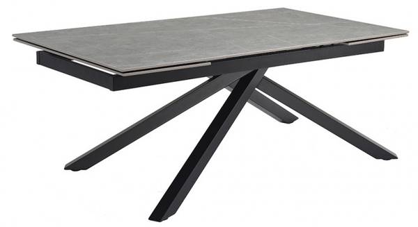 Table céramique extensible ARIZONA 05 Gris - Céramique - 240 x 76 x 90 cm