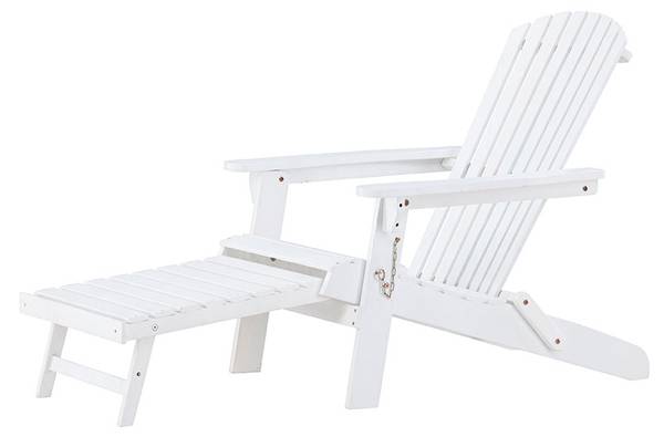 Chaise longue Tropea Blanc - Métal - 74 x 88 x 95 cm