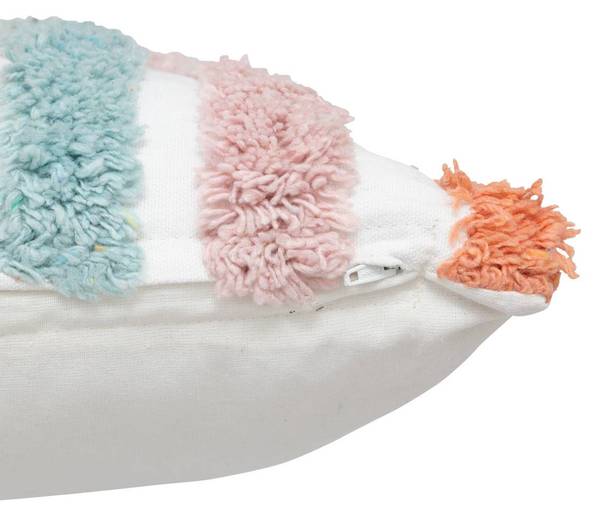 Kinderkissen ARC-EN-CIEL Naturfaser - 6 x 38 x 38 cm