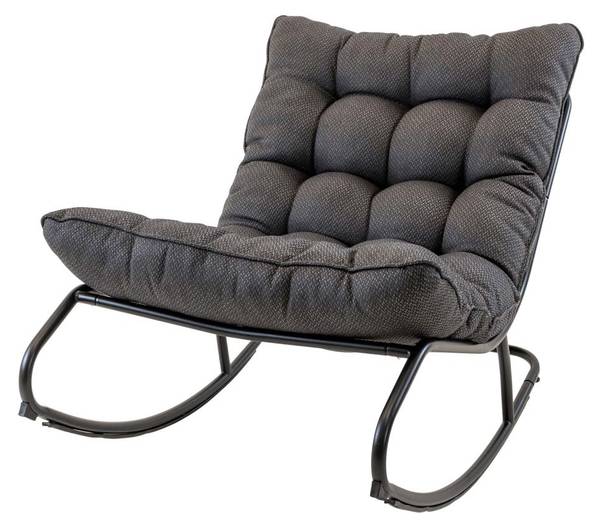 Bistro-Sessel ZENZI Schwarz - Metall - 115 x 60 x 71 cm