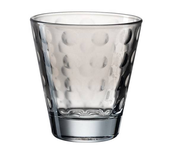 Trinkgläser Optic 6er Set Glas - 9 x 9 x 9 cm