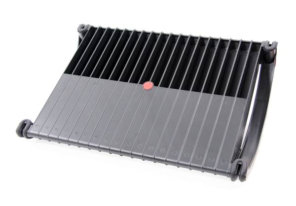 Fußablage PODI Schwarz - Kunststoff - 49 x 10 x 35 cm