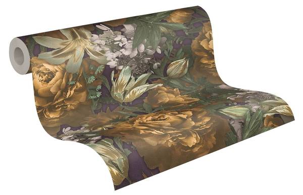 Vliestapete 385092-GU Gelb - Fleece - 53 x 1005 x 1 cm