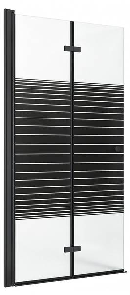 Falttür Duschwand Walk-In NIMES Breite: 85 cm