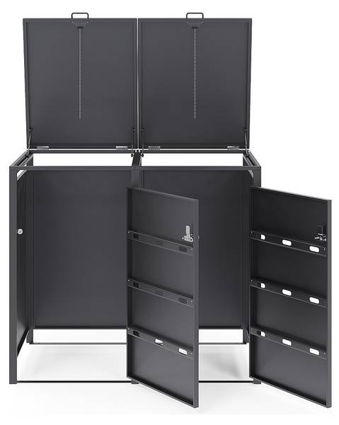 Mülltonnenbox LOKAFA Tiefe: 120 cm