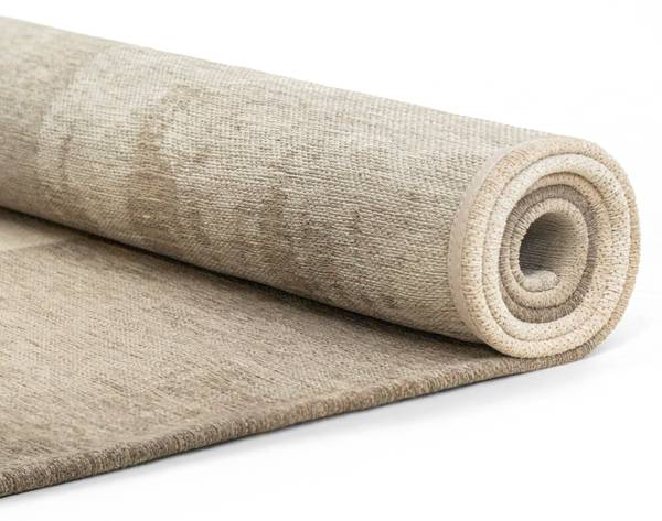 Teppich Sendai, Drinnen/Draußen waschbar Beige - 240 x 240 cm