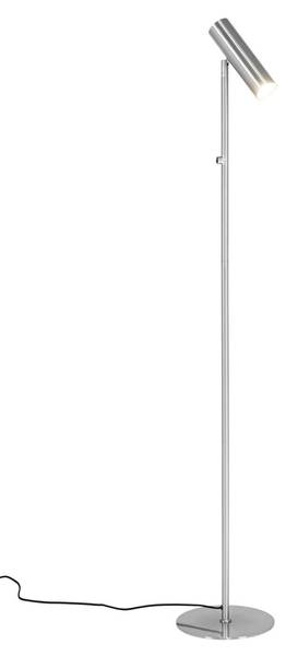 Stehlampe Paris Silber - Stahl - 25 x 150 x 25 cm