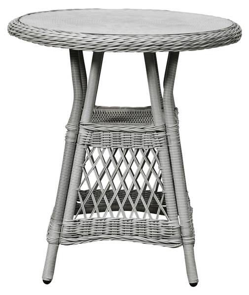 Salontafel Walvis beige - rotan - 69 x 73 x 69 cm