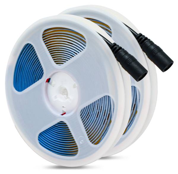 COB LED Streifen SL1021 2er-Set Weiß - Metall - 17 x 2 x 20 cm
