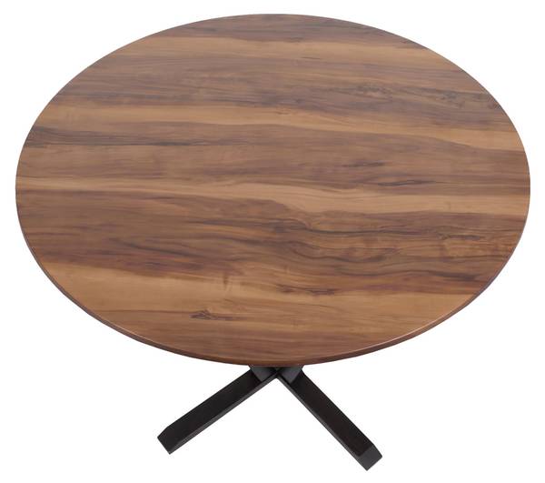 Bistrotafel M56 bruin - rubberboom - 92 x 76 x 92 cm