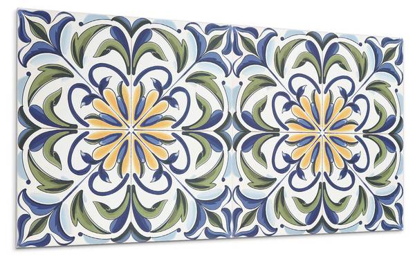 Klebepaneele Blumenranke 100 x 50 cm