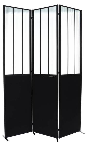 Bildschirm NOAM Schwarz - Metall - 120 x 170 x 2 cm
