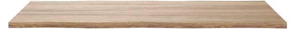 Tischplatte NOAH Braun - Holz teilmassiv - 160 x 4 x 90 cm