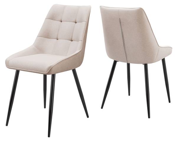 Esszimmer-Set ELODIE Beige - Kaschmir