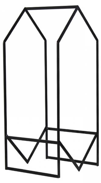 LP Regal GGKR25G-ZWART Schwarz - Metall - 20 x 46 x 20 cm