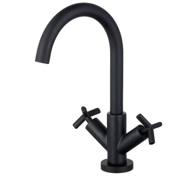 Küchenarmatur Mischer Essekross Schwarz - Metall - 6 x 28 x 14 cm