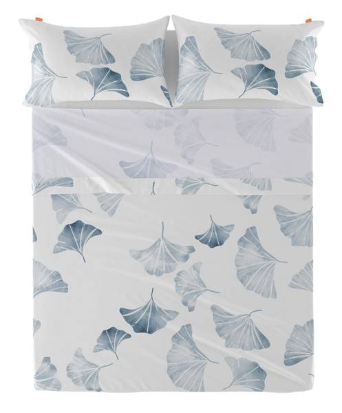 Bettlaken Ginkgo Textil - 240 x 1 x 270 cm