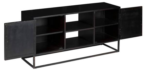 Möbel ORIGINS Braun - Metall - 45 x 65 x 130 cm