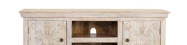 TV-Schrank 1994 Braun - Massivholz - 152 x 60 x 40 cm