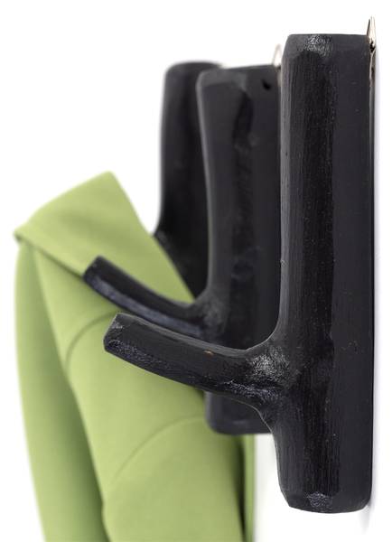 Garderobenhaken Limb 3er Set Schwarz