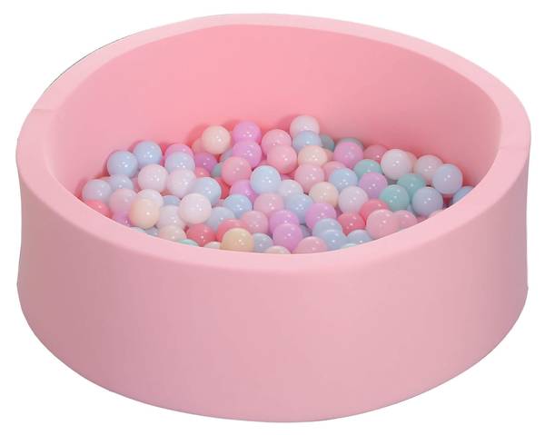 Ballenbak met ballen Likim roze