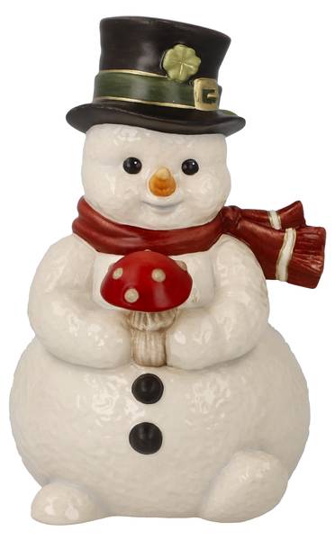 Figur Kleiner Glücksbote Porzellan - 8 x 13 x 8 cm