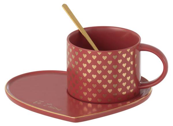 Tassen Holly Berry Rot - Keramik - 15 x 8 x 16 cm
