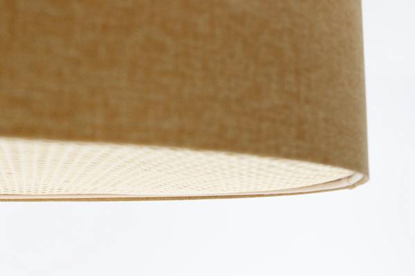 Deckenleuchte Boho Elegant Sandbraun - Breite: 70 cm