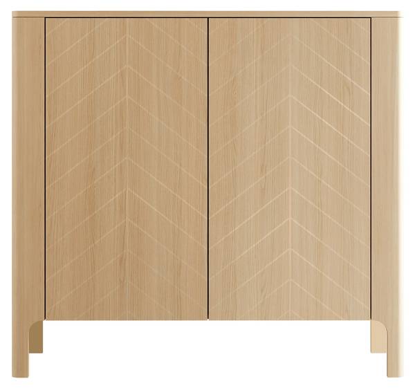 Kommode Malumi Braun - Holzwerkstoff - 103 x 96 x 41 cm