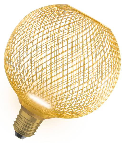 Decor Flatlampe Globe Gold