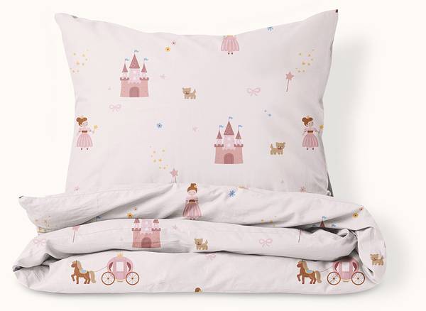 Kinderbeddengoed PRINCESS 2 dlg 120 x 150 cm