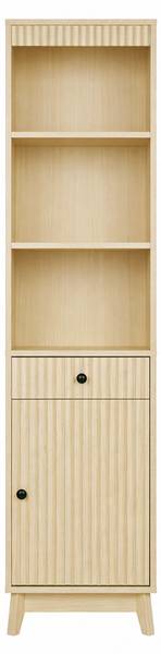 Hochschrank Prometheus Ⅲ Braun - Holzwerkstoff - 40 x 172 x 36 cm