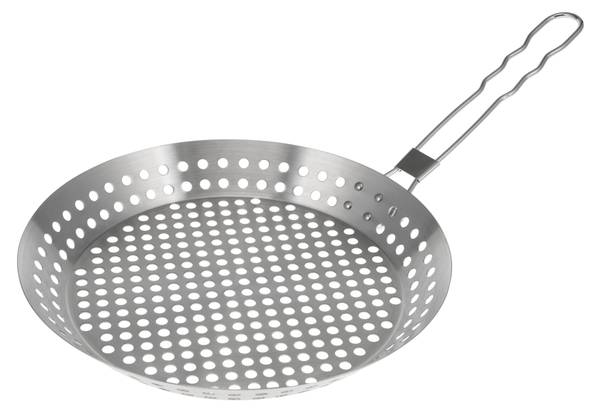 Grillpfanne 14118 Silber - Metall - 31 x 4 x 56 cm