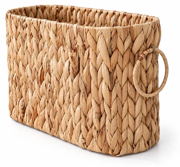 Toilettenpapier Aufbewahrung 6 Rollen Braun - Rattan - 40 x 25 x 17 cm