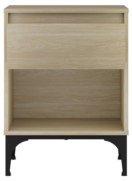 Beistelltisch Kistiandi Eiche Hell Dekor