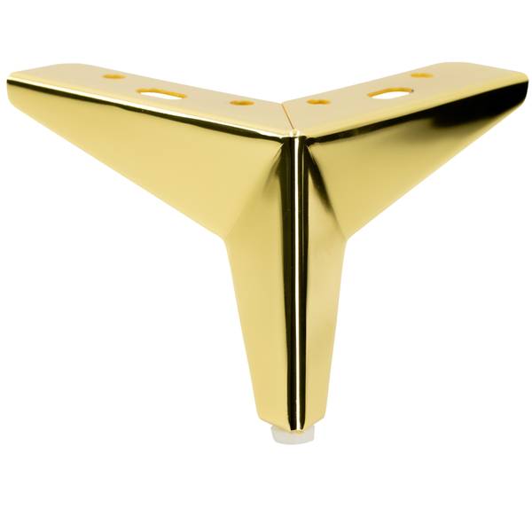 Meubelpoot Star goud - Hoogte: 10 cm