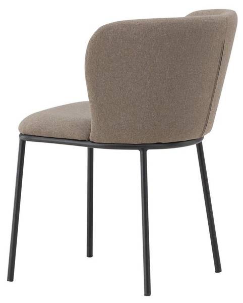 Polsterstühle Edina (2er-Set) Braun